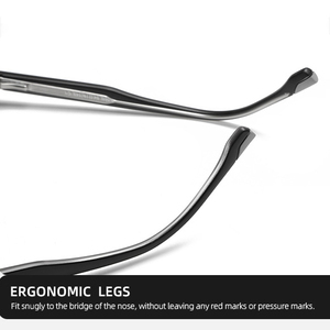 <b>Shades</b> Sunglasses High Quality Luxury Square Sunglasses for Men 2026 Polarized Sunglasses Women Tr90 Glasses - Product Image 4