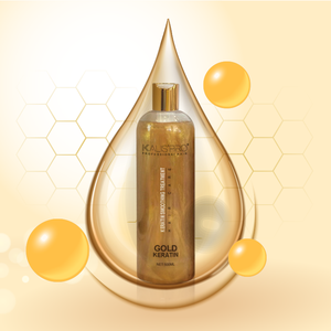 KALISPRO Fabricante Reparação Permanente <span class=keywords><strong>Hair</strong></span> Care Queratina Ouro Alisamento Tratamento De Cabelo Brasileiro - Product Image 2