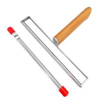 Barre applicatrice de fil chromée pour films humides, pièces de papeterie, barre de dosage par extrusion, barre de revêtement Mayer