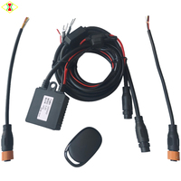 12V LED Lampu Tambahan Remote Control Wiring Harness Isolasi PVC 140W (2 Lampu) PT1.0 / Modifikasi Lampu Depan Mobil