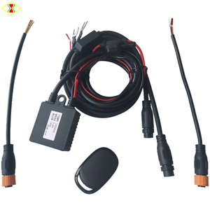 ชุดสายไฟควบคุมไฟเสริม LED 12V พร้อมรีโมท ฉนวน PVC 140W (2 ดวง) PT1.0 / สำหรับดัดแปลงไฟหน้ารถยนต์ - Product Image 2