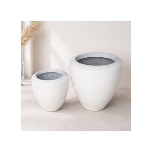 Macetas de Fibra de Vidrio de Buena Calidad, Talladas a Mano, Macetas de Jardín Modernas, Ecológicas, Duraderas, Ligeras y Sostenibles - Product Image 1