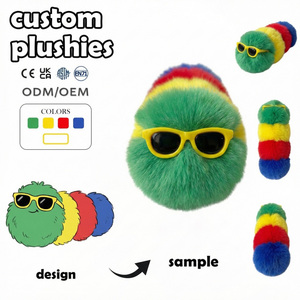 Peluche Personalizzati: Bambole di Peluche su Misura, Coniglietto con Foglia, Collezionabili Anno del Drago, Peluche Eevee <span class=keywords><strong>Evolution</strong></span> - Product Image 2