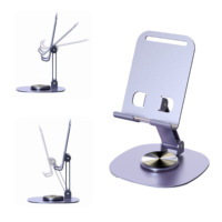 Kaymaz taşınabilir Metal telefon standı masaüstü Tablet PC cep telefon standı evrensel cep telefonu için Dock danışma standı