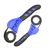 Rutschfester, vielseitiger, robuste, verstellbarer Gummiband-Schlüsselsatz für Öl-/Wasserfilter, Krugöffner, Sanitär- und Spülbeckenarmaturen
