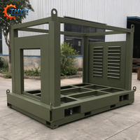Châssis de base commun soudé pour groupe électrogène, galvanisé à chaud en acier Q235/Q355, certifié ISO 9001, pour centrale électrique diesel