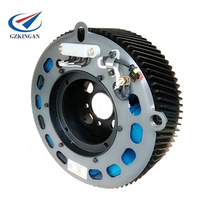 Small torque flange type eddy current retarder used for motorcycle chassis dyno