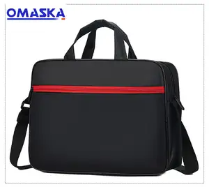 OMASKA 사용자 정의 로고 학교 노트북 가방 남자 나일론 노트북 커버 15.6 인치 컴퓨터 가방
