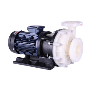 Bomba Magnética de Fluoroplástico Chuangsheng, Cabezal de 43 m, 74.4 lpm, Bomba Centrífuga Resistente a Ácidos Químicos - Product Image 1