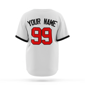 Maillot de baseball OEM pour homme, t-shirt de baseball vierge, uniformes de baseball brodés et imprimés par sublimation - Product Image 3