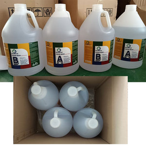 Epoksi sanat reçine kiti 1 galon reçine epoksi kristal temizle a ve B epoksi reçine ve sertleştirici için DIY zanaat döküm ve kaplama - Product Image 3