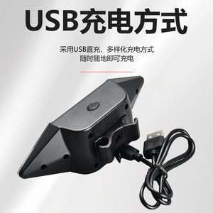 Luz Trasera LED para Bicicleta de Montaña ML USB Recargable con Control Remoto Inalámbrico - Product Image 4