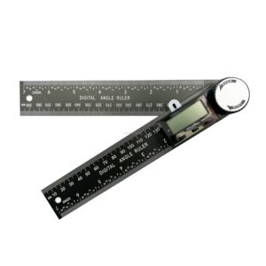 Goniometro Digitale in Alluminio Nero da 300mm con Livella - Product Image 2