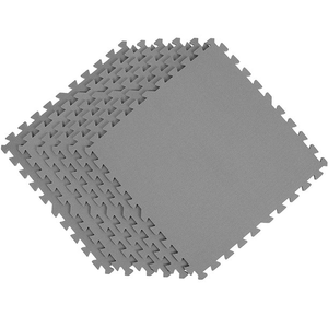 Revêtement de sol protecteur <span class=keywords><strong>Grand</strong></span> <span class=keywords><strong>tapis</strong></span> de gymnastique d'exercice en <span class=keywords><strong>mousse</strong></span> Eva haute densité épaisse de couleur extra grise <span class=keywords><strong>Tapis</strong></span> de <span class=keywords><strong>puzzle</strong></span> Eva - Product Image 2