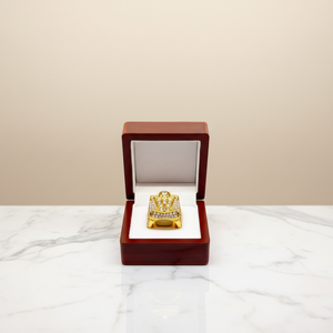 Bague de championnat <span class=keywords><strong>Jordan</strong></span> des <span class=keywords><strong>Chicago</strong></span> <span class=keywords><strong>Bulls</strong></span> 1998 en alliage et pierre naturelle, design unisexe, bijou de fête et commémoratif pour les fans - Product Image 3