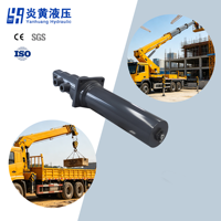 Cilindro Hidráulico Telescópico Multietapa de Acero Inoxidable YANHUANG con Recubrimiento de Cromo Duro, Carrera de 1366 mm, Presión de 10 MPa, Personalizable