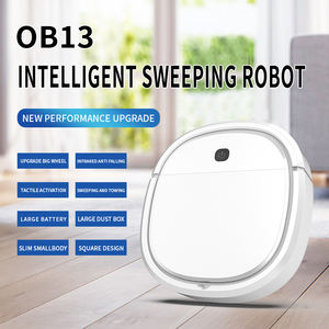 Robot aspirateur et serpillière intelligent, filtre HEPA, nettoyage humide et sec pour sols durs et poils d'animaux - Product Image 3