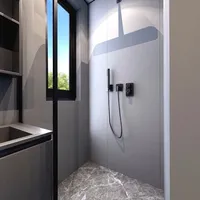 Conteneur d'expédition modulaire isolé de luxe 40FT Pack plat maison préfabriquée pour hôtel en acier