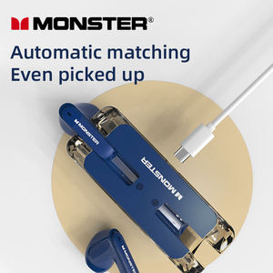 Monster Airmars-auriculares TWS XKT08 con lápiz labial ENC, auriculares portátiles inalámbricos con sonido para negocios, auriculares para videojuegos, mini auriculares coloridos - Product Image 6