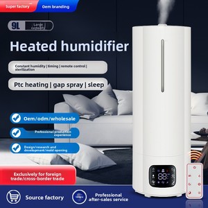 Humidificador con Calefacción por Suelo Radiante para Oficina y Dormitorio, Silencioso, con Añadido de Agua, Humedad Constante, Temporizador, 9L, Alimentación por CA, Venta al por Mayor para Comercio Exterior - Product Image 4