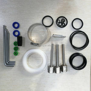 Machine de remplissage semi-automatique pneumatique CE pour sauces, cosmétiques, crèmes, beurre de cacahuète, tomates et pâtes liquides, avec piston manuel - Product Image 4