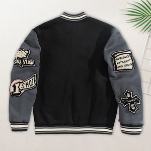 Maillot de <span class=keywords><strong>baseball</strong></span> personnalisé pour Halloween, style scolaire et urbain - Product Image 2