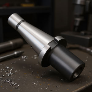 Fraise conique en acier Fervi avec mandrin à tige conique HRC 60-65 et cône Morse pour l'usinage des métaux - Product Image 3