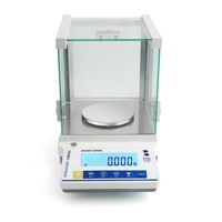 STUCCLER Balance de pesage de bijoux de haute précision 0.0001g 0.001g Balance de pesage analytique électronique de laboratoire avec pare-brise