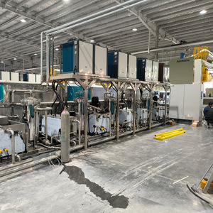 Système de chauffage de réservoir de nettoyage ultrasonique à pompe à chaleur haute température en acier inoxydable R-410A 380 V à économie d'énergie pour usage industriel - Product Image 1