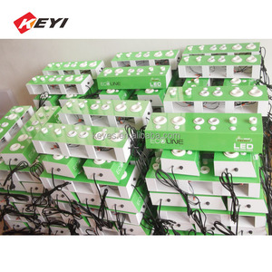 Tùy chỉnh màu sắc in ấn LED chiếu sáng bóng đèn Acrylic Hộp hiển thị E27 E14 Acrylic Bóng đèn Tester - Product Image 4