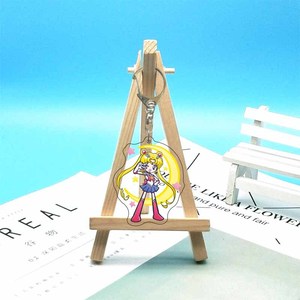 Vente en gros de porte-clés Anime <span class=keywords><strong>Sailor</strong></span> <span class=keywords><strong>Moon</strong></span>, porte-clés en acrylique double face de dessin animé - Product Image 2