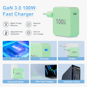 Produits tendance 2025 nouveautés 100W chargeur adaptateur pour ordinateur portable mural rapide pour samsung iphone chargeurs et adaptateurs de fournisseur chaud - Product Image 2