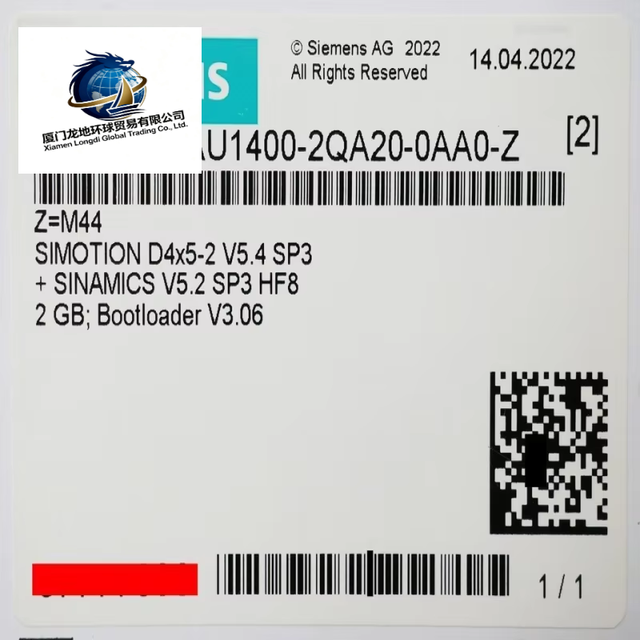 New and Original 6AU1400-2QA20-0AA0 Stock in Warehouse PLC Programming Controller