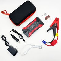 Démarreur de secours portable QY à charge rapide 1000A, batterie grande capacité, marteau de sécurité, éclairage LED pour extérieur
