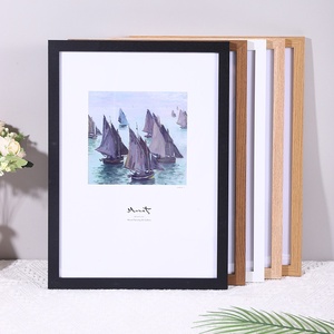 Handmade A3/<strong>A4</strong> Wooden Picture <strong>Frame</strong> Mounting Wall Hanging &amp; Tabletop Display 8K4 Puzzle <strong>Frame</strong> Creative Photo Wall - Product Image 1
