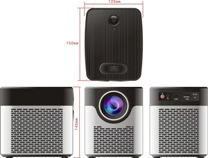 Vente flash : projecteur Bluetooth Full HD pour le camping en plein air, compatible avec plusieurs interfaces, pour le home cinéma - Product Image 6