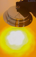 Feu arrière rond de 4 pouces à 14 LED avec anneau de gel à double intensité et avertissement stroboscopique 12-24V pour camions et remorques, étanche IP67