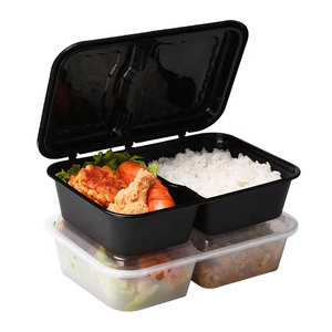 Bandeja Rectangular Desechable de Plástico para Microondas, Contenedores de Comida para Llevar, Tamaños Personalizables para Restaurante para <span class=keywords><strong>Almuerzos</strong></span> - Product Image 3
