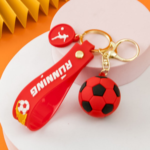 Llavero <span class=keywords><strong>de</strong></span> PVC al por mayor, con diseño <span class=keywords><strong>de</strong></span> estrella <span class=keywords><strong>de</strong></span> fútbol, mascota, recuerdo para aficionados, colgante pequeño para mochila escolar - Product Image 5