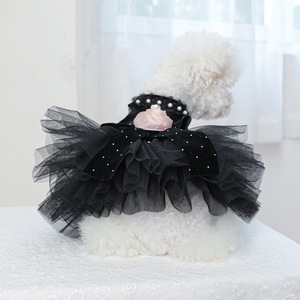 PETCIRCLE Pet Circle Spring and Autumn Pet Clothing Small Dog Puppy <b>Cat</b> <b>Clothes</b> Sahara Rose Wedding Dress - Product Image 2