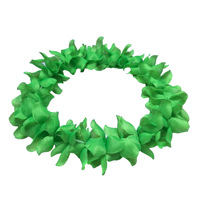 Guirlande Hawaïenne Lumineuse Épaisse qui Brille dans le Noir pour Adultes et Enfants - Accessoire de Scène, Fête, Danse, Photographie