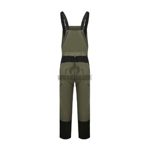 Salopette de travail robuste <span class=keywords><strong>en</strong></span> coton Ripstop pour mécaniciens, charpentiers et ouvriers du bâtiment, pantalon de sécurité ignifuge et réfléchissant niveau B - Product Image 2