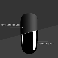 Vernis à ongles professionnel UV Gel – Base Coat sans résidu, Top Coat haute brillance, Top Coat couleur transparente, Top Coat mat, Top Coat gel pailleté