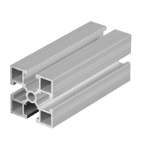 Sistema de marco de extrusión 4040 T Slot 40x40mm, perfiles de aluminio 6063, aluminio Industrial, es un catálogo de aleación