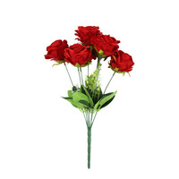 Vente en gros fleurs artificielles décor mariage, fleur de pièce maîtresse pour décoration mariage artificiel