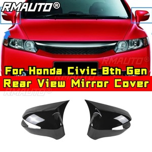 ฝาครอบกระจกมองข้างรถยนต์ ป้องกันรอยขีดข่วน สำหรับ Honda Civic รุ่นที่ 8 ชุดแต่งรถยนต์ อุปกรณ์ตกแต่งรถยนต์ - Product Image 2