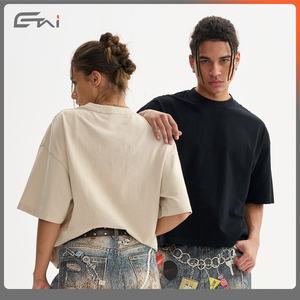 Haute qualité lâche surdimensionné lavage hommes T-shirt impression personnalisée vierge en détresse Vintage t-shirts pour hommes - Product Image 4