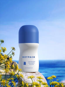 Heypack marca fábrica al por mayor de encargo de alta calidad 75ml blanco PP desodorizante rollo Botella 75ml botella vacía en botella - Product Image 2