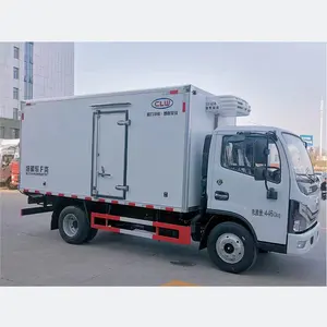 Dongfeng 3.5 Ton Koelkast Vrachtwagen Vriezer Koude Bestelwagen Truck Voor Verse Groente En Fruit