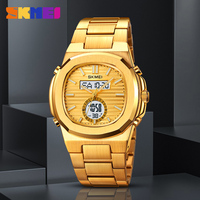 Jam Tangan Pria Sport Digital Mewah Model 2279 Terbaru 2024, Harga Grosir Pemasok OEM, Jam Tangan Emas Pria